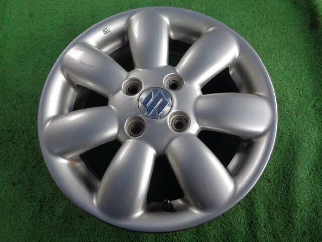 中古 スズキ MRワゴン MF33S 純正 14インチ 4.5J アルミホイール 1本拍卖