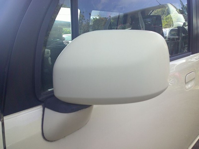 ムーヴコンテ DBA-L575S 左サイドミラー/ドアミラー 電動格納 T19 コットンアイボリー拍卖