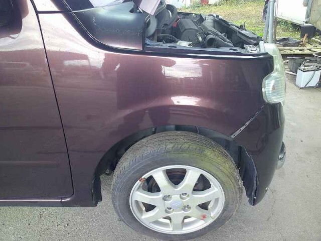 ミラココア DBA-L675S 右Fフェンダー R59 ブラムブラウンクリスタルマイカ拍卖