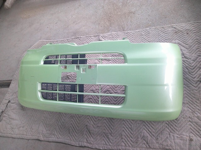 タント DBA-L375S 純正 フロントバンパー G51 マスカットグリーン(M)拍卖