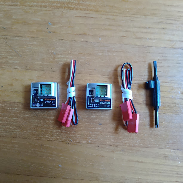 Futaba飛行機用ジャイロセット中古品拍卖