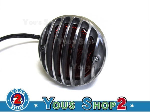 バードゲージ テールランプ サイド ナンバー キットアメリカン バイク ナンバー灯付 メッキ ビンテージ アメリカン 汎用拍卖