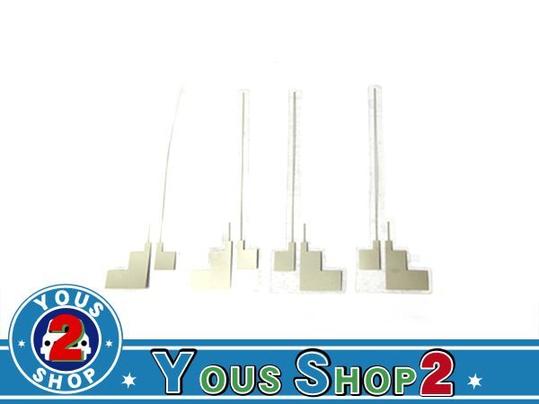 メール便 送料無料 地デジ/フィルムアンテナ/4枚/サンヨー/NV-SD760FT★拍卖