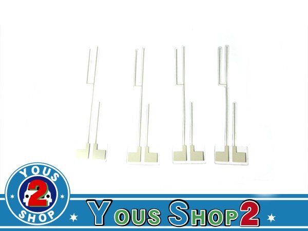 メール便 送料無料 地デジ/フィルムアンテナ/4枚/サンヨー/NV-SD760FT★拍卖