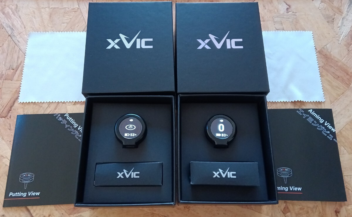 XVIC パッティングビュー エイミングビュー 2個セット エックスビック ゴルフ AI練習器具 パッティング ドライビング ショット拍卖
