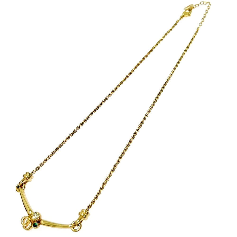 Christian Dior クリスチャンディオール GP ラインストーン CDロゴ ネックレス レディース 304874 ネックレス拍卖