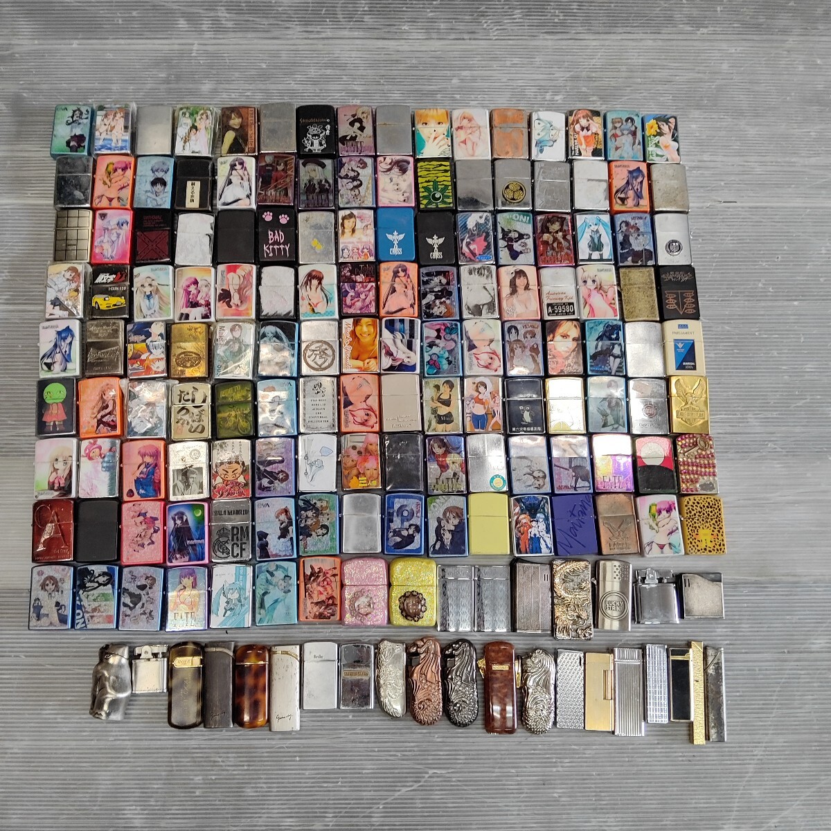 オイルライター ガスライター 164個まとめ 動作未確認 ジャンク拍卖