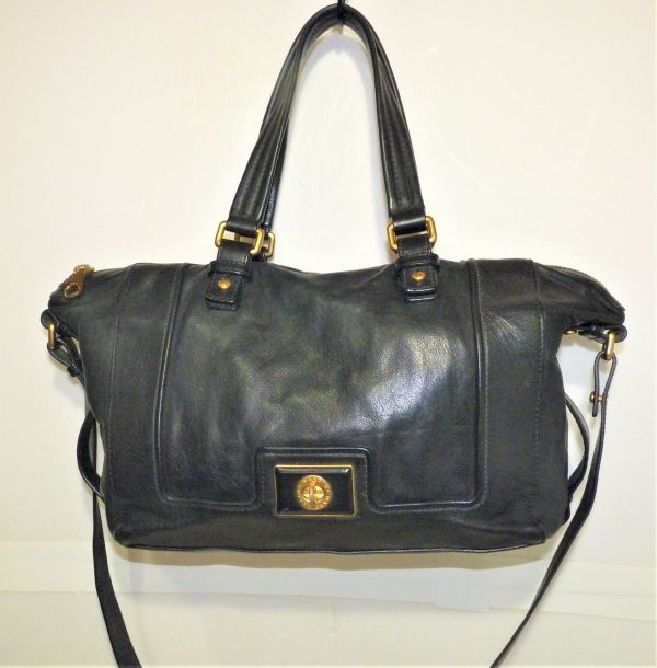 Marc by Marc Jacobs(マーク・バイ・マーク・ジェイコブス) レザー ショルダー付ハンドバッグ 954535L431-329BB拍卖