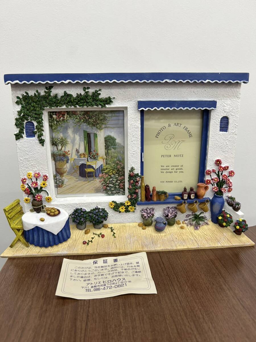 【M】*新古品*ピーターモッツ フォト&アートフレーム PETERMOTZ ベランダイン ブルーム 拍卖