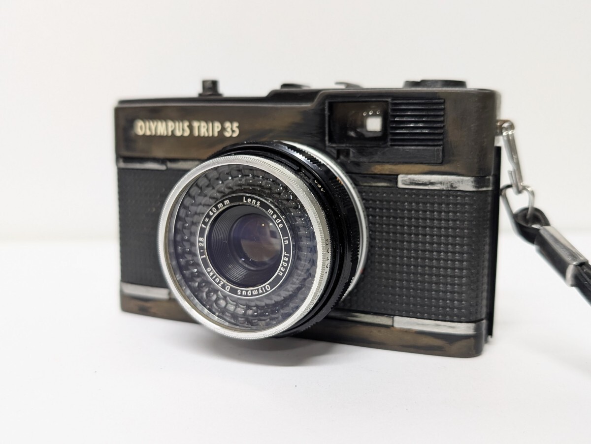 ■ジャンク品■OLYMPUS/オリンパス TRIP 35 コンパクト 35mm フィルムカメラ ブラック 黒 D.Zuiko 40mm f/2.8拍卖