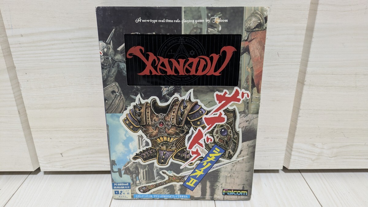 PC-88 ザナドゥ シナリオ2 ファルコム PC-8801 動作未確認拍卖