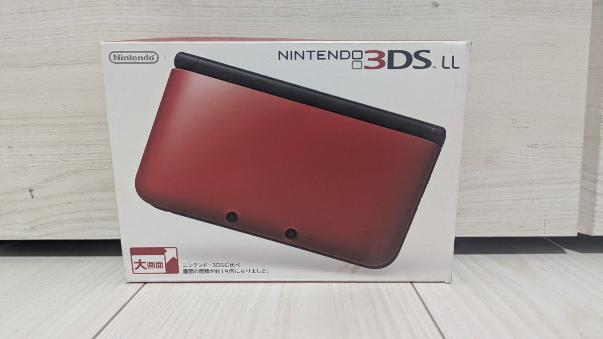 ジャンク NINTENDO Nintendo3DS LL レッド&ブラック SPR-001拍卖