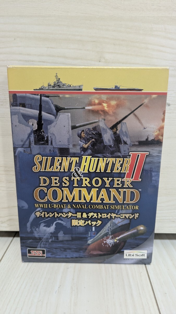 PC ソフト サイレントハンターⅡ&デストロイヤーコマンド 限定パック 2枚組 ゲーム拍卖