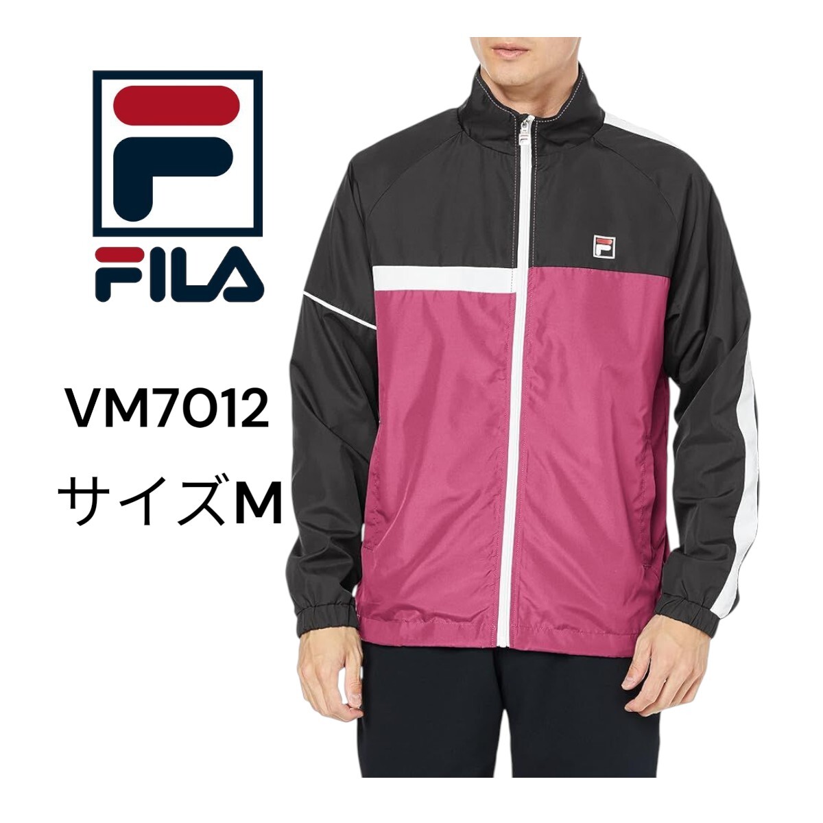 【新品特価!定価14080円が78%OFF!】フィラ FILA テニス ウエア ウィンドアップ ジャケット VM7012/ サイズM拍卖