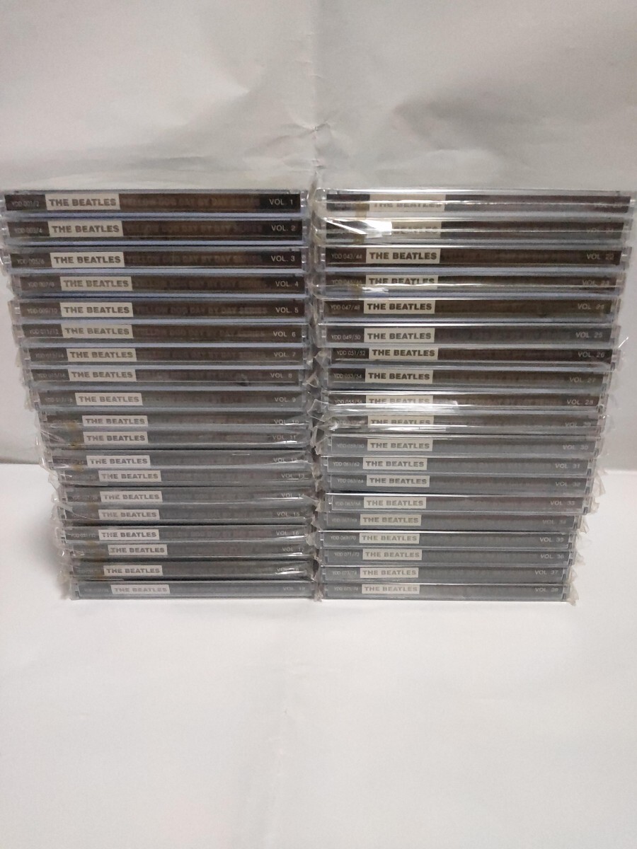 すべてプレス盤/ THE BEATLES/DAY BY DAYシリーズ/全Vol.1~Vol.38/76枚組セットCD/廃盤拍卖