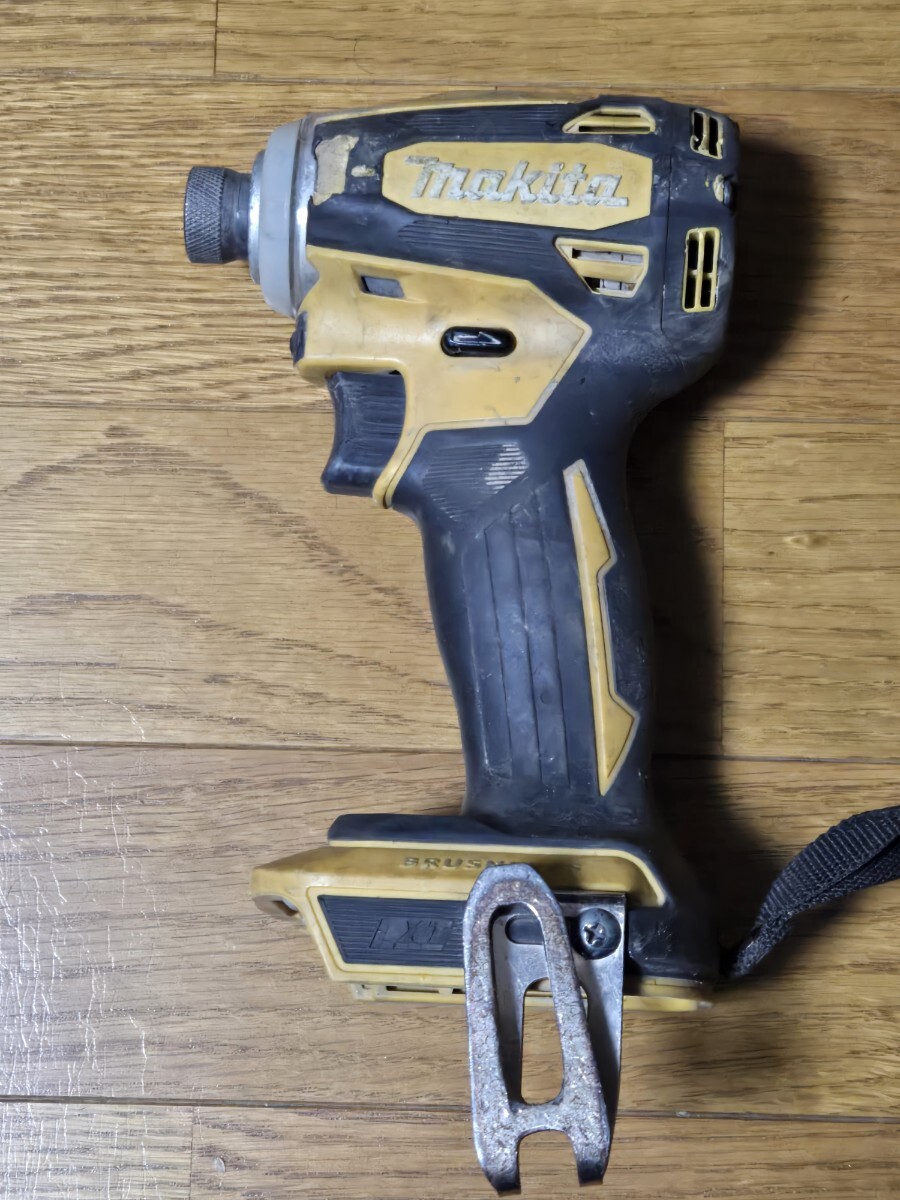 ジャンク 動作不良 マキタ インパクトドライバ TD172D イエロー 18V makita拍卖