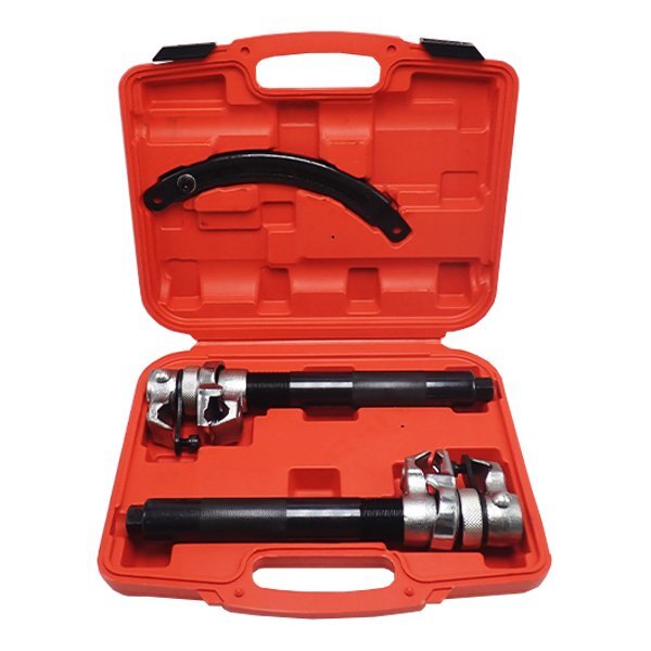 コイルスプリングコンプレッサー 2爪タイプ ストッパー付き サスペンション交換用 足回り整備工具 インパクトレンチ・エアラチェット対応拍卖