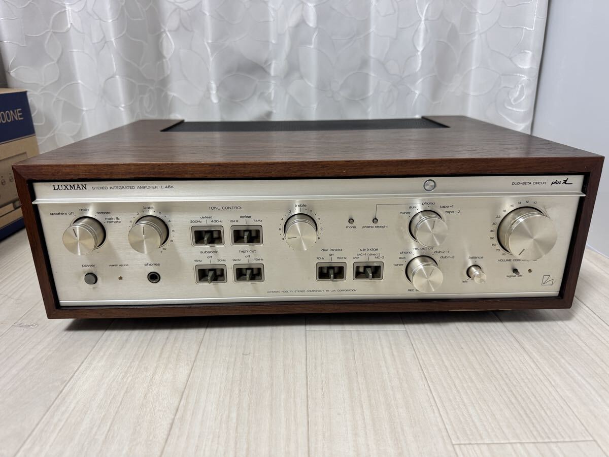 LUXMAN L-48X ラックスマン オーディオ機器 音響機器拍卖
