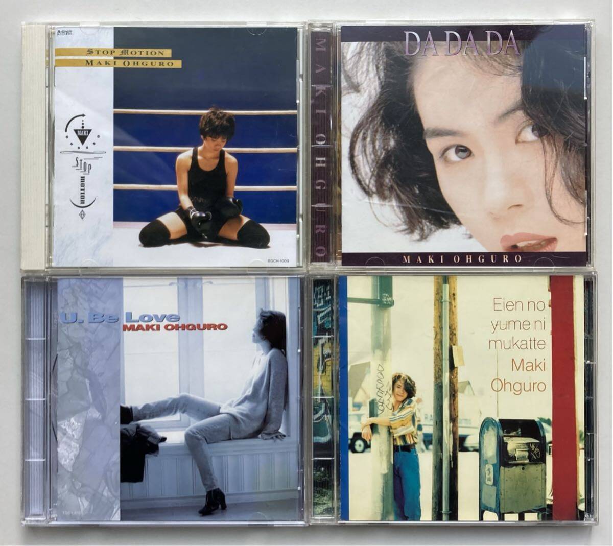 大黒摩季 CD4枚セット 帯付 STOP MOTION DA DA DA U.Be Love 永遠の夢に向かって 中古品拍卖