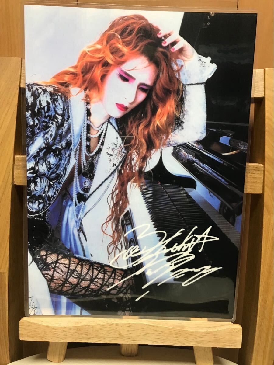 xjapan yoshiki ラミネート ハンドメイド品 A4拍卖