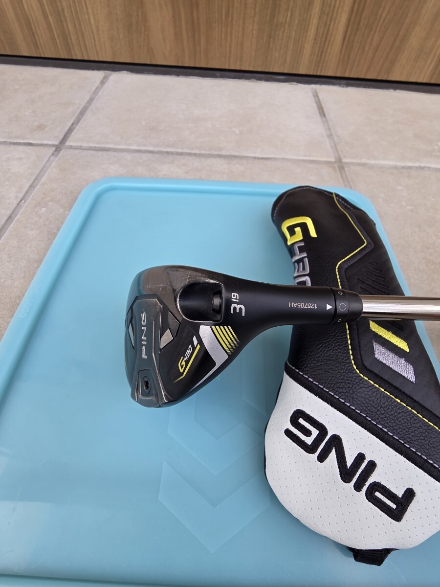 PING G430 3u 19度 TOUR 2.0 CHROME 85 (X) ヘッドカバー付 ハイブリッド ユーティリティ拍卖