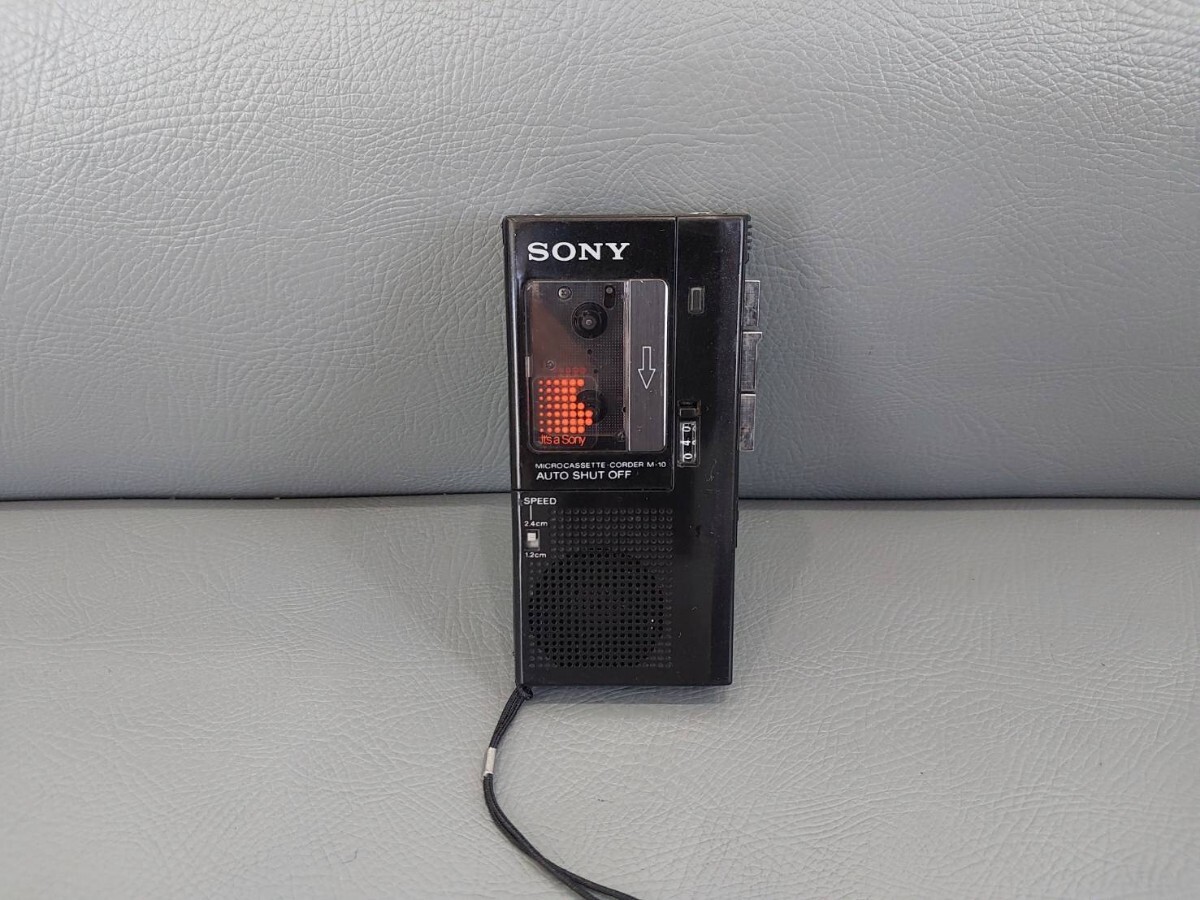 ソニー / SONY マイクロカセットレコーダー M-10 ジャンク品拍卖