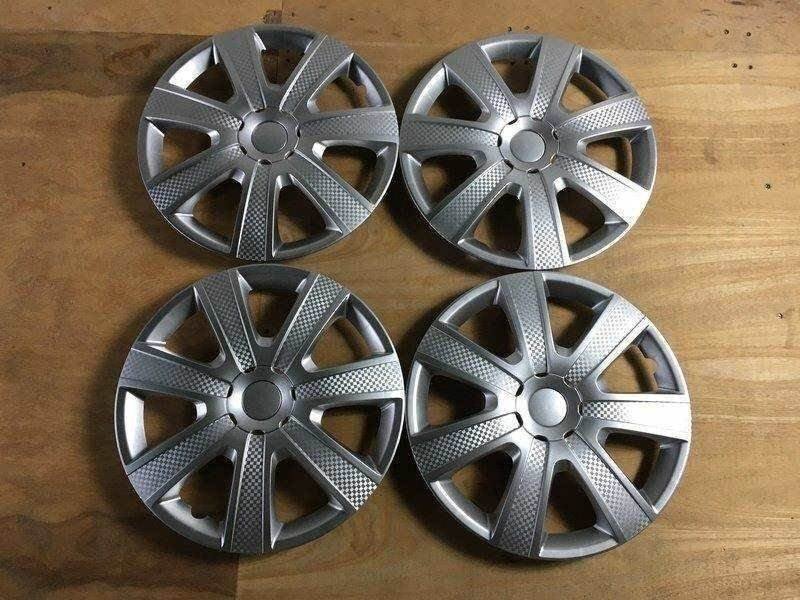 トヨタ iQ (シルバー) 13インチ スポークタイプ ホイールカバー 4枚 1ヶ月保証付 ホイールキャップ 即納 送料無料 沖縄不可拍卖