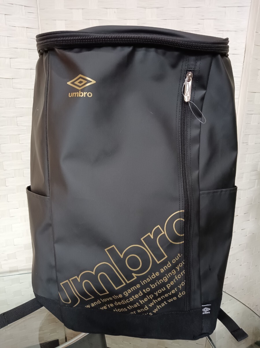UMBRO スマート ボックスリュック 大容量 通勤通学 スポーツ デイパック 部活 撥水生地 バックパック アンブロ拍卖