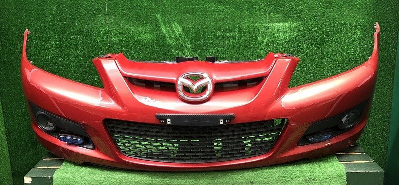 ☆マツダスピード アテンザ GG3P フロントバンパー ジャンク品 現状品 赤 27A 送料サイズ【2L】拍卖