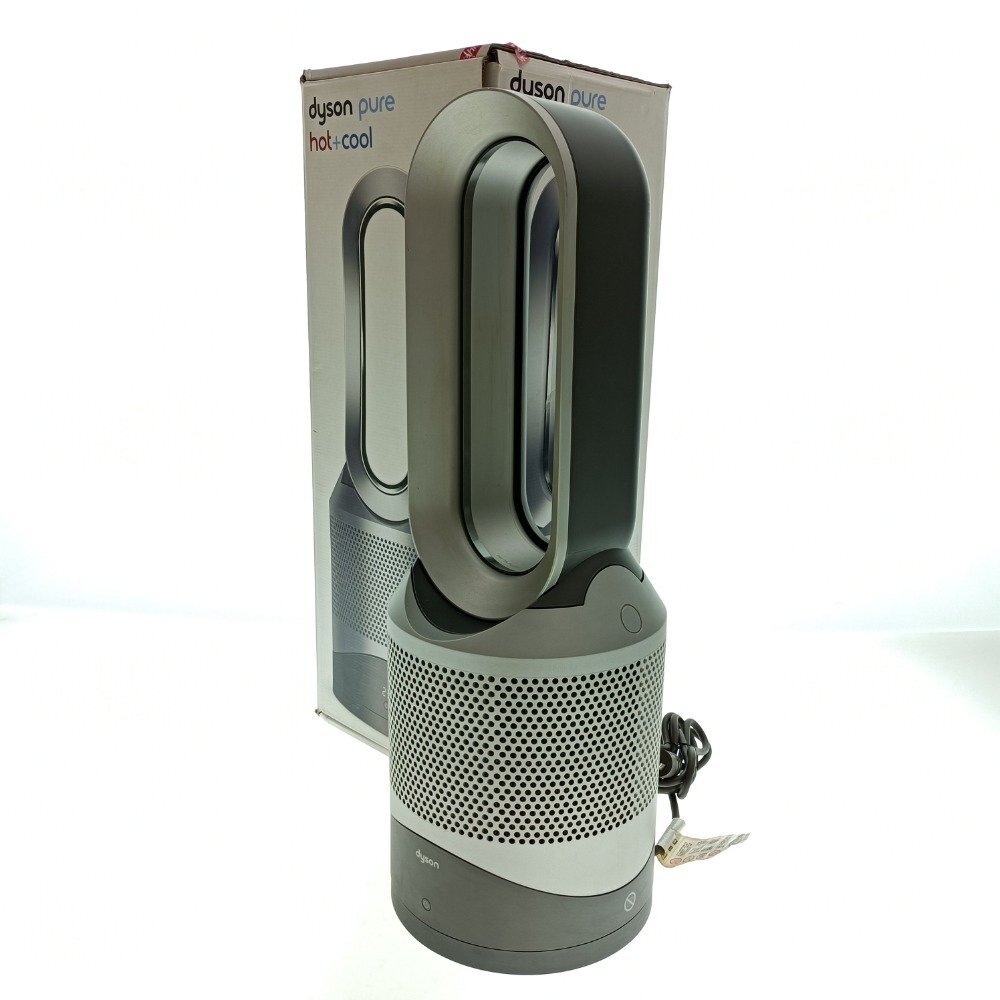 Dyson ダイソン 空気清浄機能付きファンヒーター pure hot&cool HP00 シルバー 2018年 箱付 羽無 温風 冷風 送風 空調機器 中古拍卖