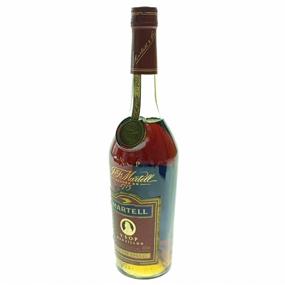 酒 未開栓 MARTELL マーテル V.S.O.P MEDAILLON メダリオン 700ml 40% OLD FINE COGNAC コニャック 洋酒 ブランデー 古酒 中古拍卖