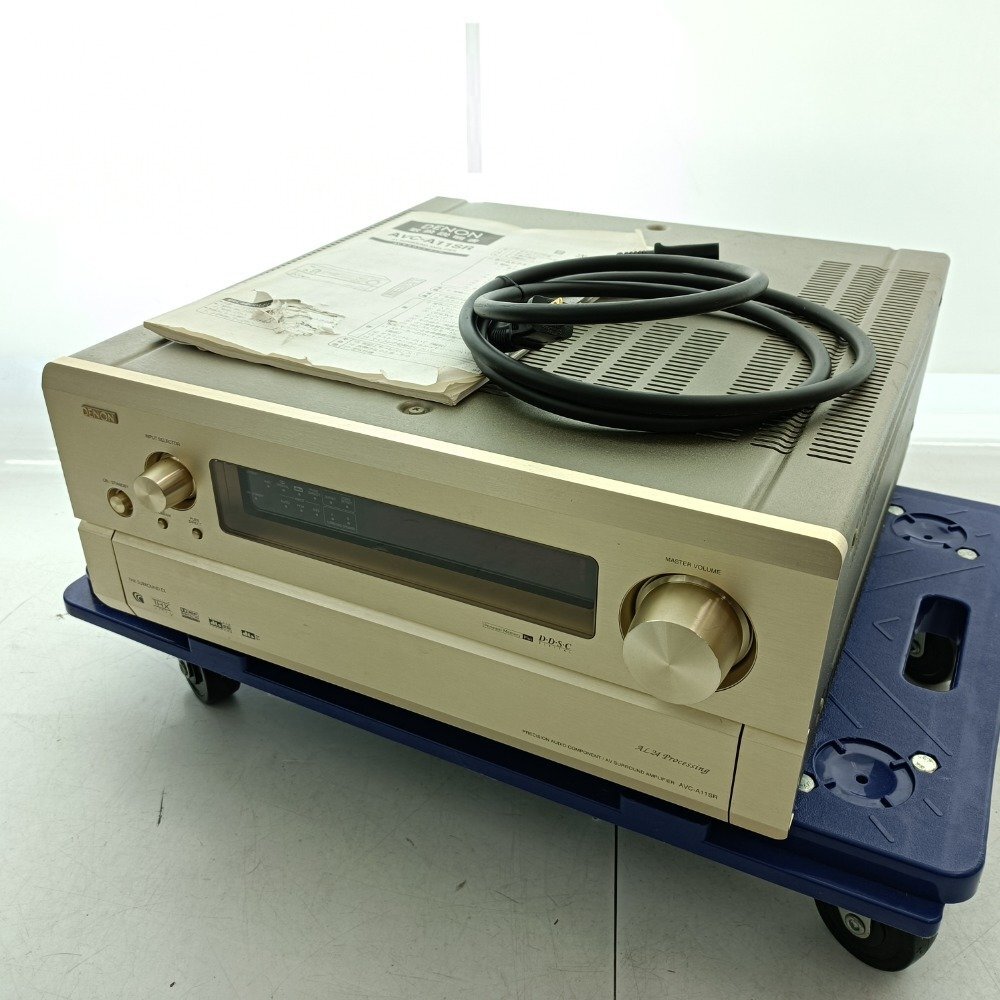 DENON デノン AV SURROUND AMPLIFIER サラウンドアンプ AVC-A11SR 本体 6.1ch 12系統 THX Ultra2 オーディオ機器 ジャンク 中古拍卖