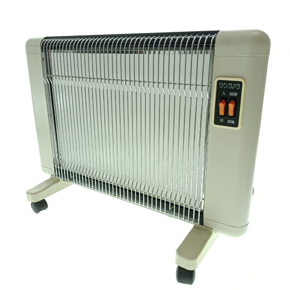 ORH オリエンタルホープ 遠赤外線輻射式セラミックヒーター サンラメラ 600W型 ホワイト パネルヒーター キャスター 暖房機器 中古拍卖
