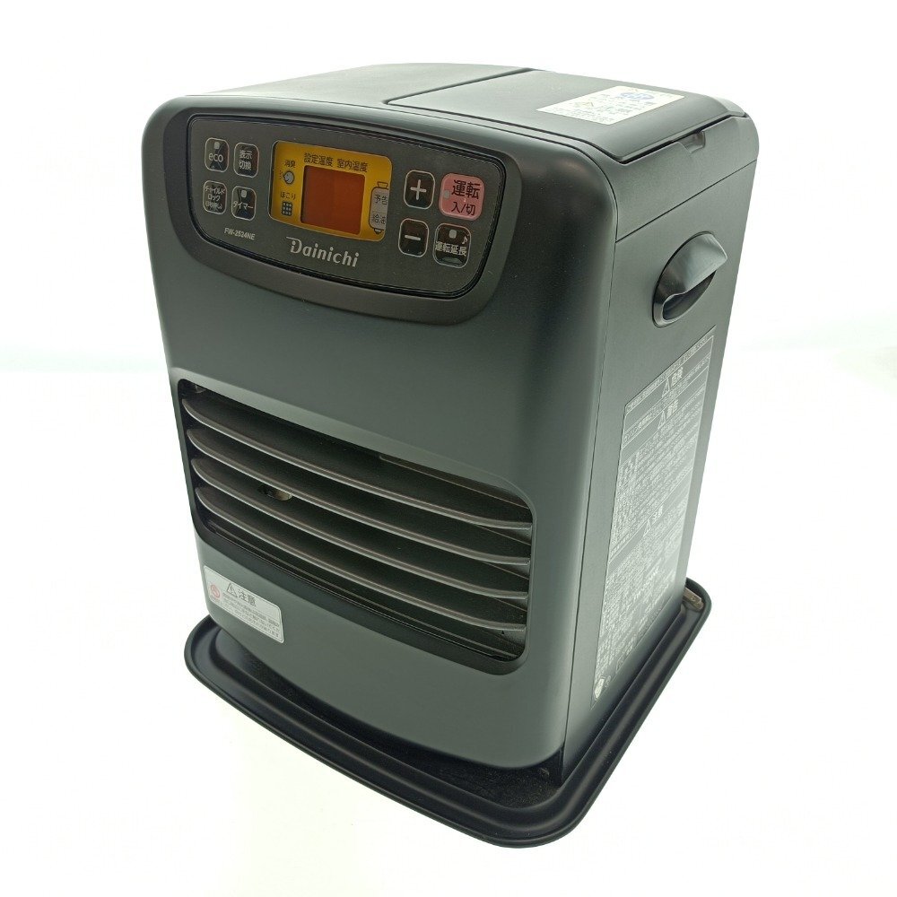 DAINICHI ダイニチ工業 ブルーヒーター FW-2524NE チャコール 2024年製 タンク 3.5L 7~9畳 暖房機器 中古拍卖
