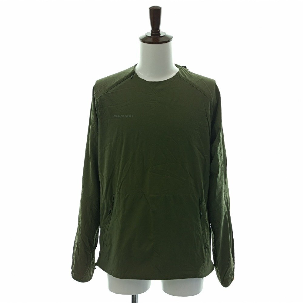 タグ付 MAMMUT マムート Seon IN Crew Neck AF セオン インサレーション クルーネック アジアンフィット XL カーキ オレンジ 中古拍卖