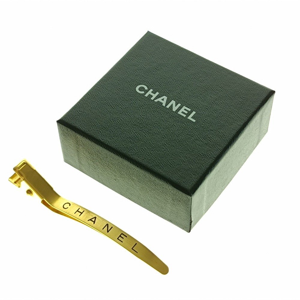 CHANEL シャネル バレッタ ココマーク ロゴ ヘアクリップ 髪留め ゴールド レディース クラシック ブランド アクセサリー小物 中古拍卖