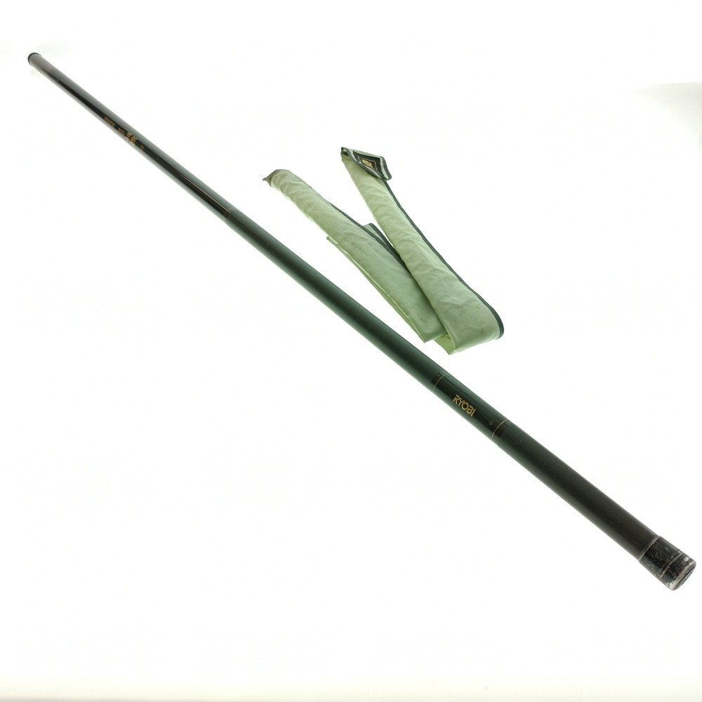 RYOBI リョービ 釣竿 CARBOTEC カーボテック コロガシ 早瀬 720 鮎 AYU 渓流 フィッシング用品 ロッド 保存袋付き 釣具 現状 中古拍卖