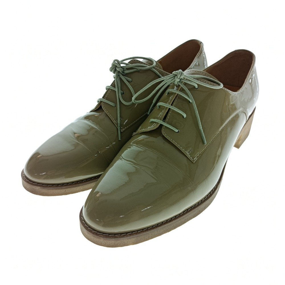 MACKINTOSH PHILOSOPHY マッキントッシュ フィロソフィー エナメルシューズ 6263 24.5cm ヒール3.5cm レディース ブランド 靴 中古拍卖