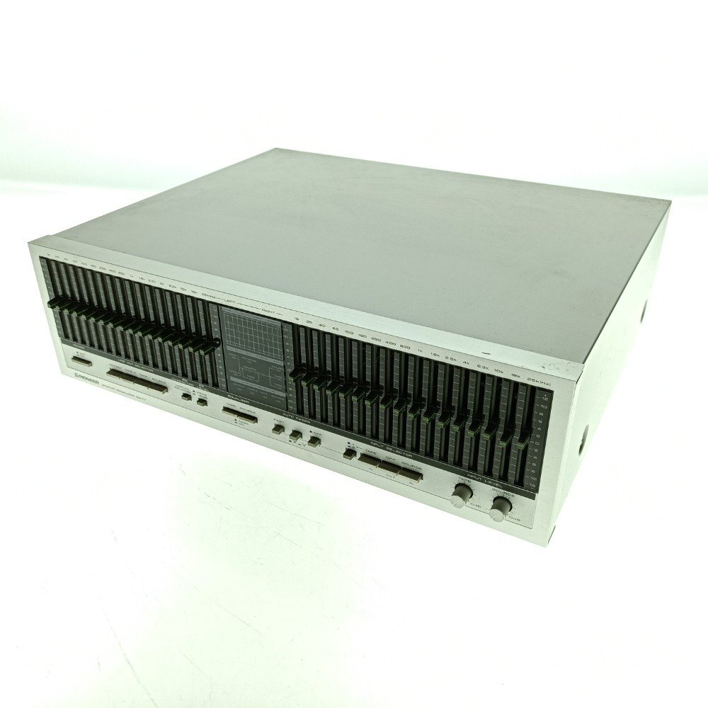 PIONEER パイオニア GRAPHIC EQUALIZER グラフィックイコライザー MODEL SQ-77 本体 昭和レトロ オーディオ機器 ジャンク 中古拍卖