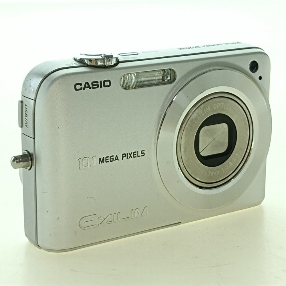CASIO カシオ コンパクト デジタルカメラ EXILIM エクシリム EX-Z1050 本体 シルバー 平成レトロ コンデジ 光学機器 ジャンク 中古拍卖