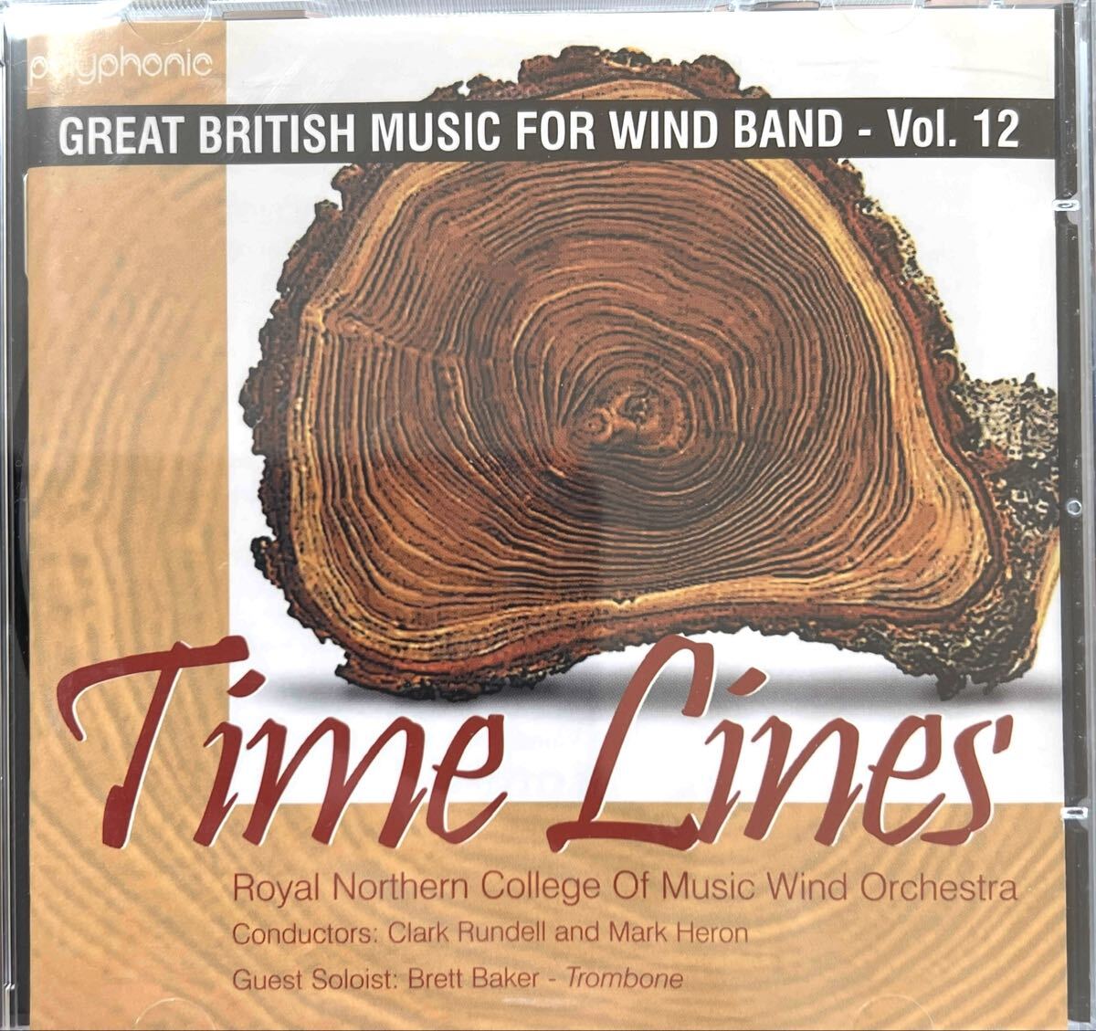 イギリス吹奏楽作品集Vol.12 タイムラインズ拍卖
