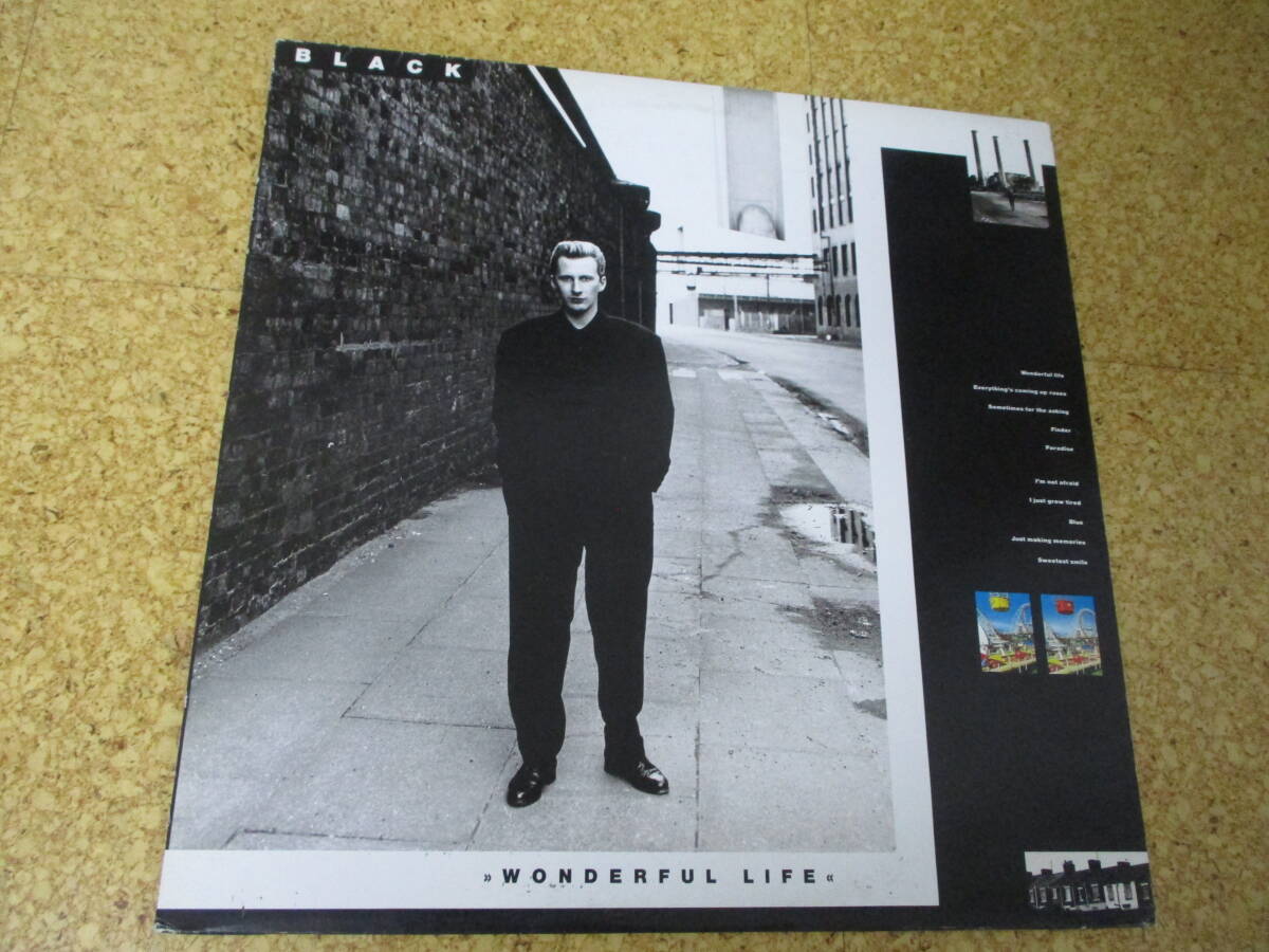 ◎Black ブラック★Wonderful Life/日本LP盤☆シート拍卖