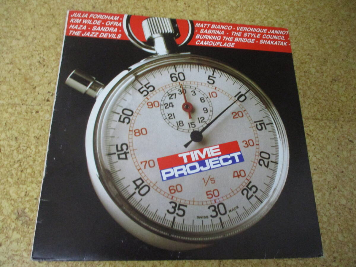 ◎V/A Time Project/Italy LP盤☆Style Council Sandra Shakatak Kim Wilde Camouflage Matt Bianco Sabrina Julia Fordham拍卖