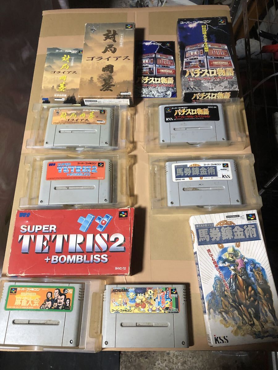 スーパーファミコン スーファミ ソフト Nintendo SFC 任天堂 ゲームソフト まとめて6個拍卖