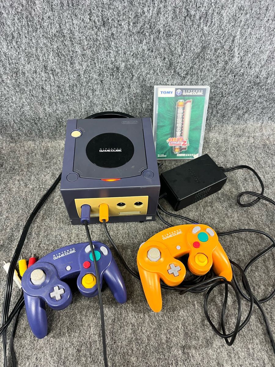 Nintendo ニンテンドー ゲームキューブ DOL-001 GAMECUBE 本体 コントローラー 任天堂 レトロゲーム ジャンク ソフト ナルト拍卖