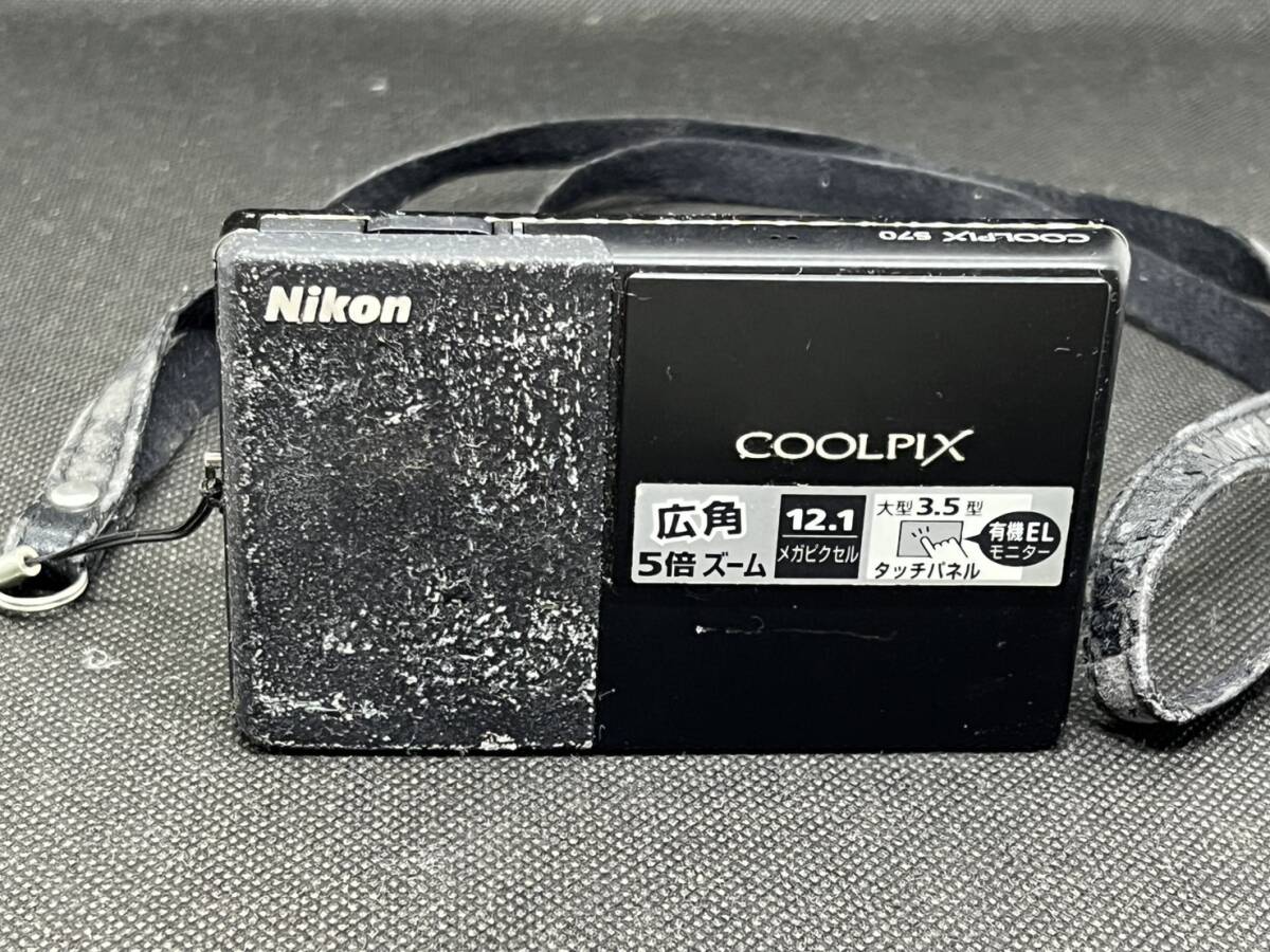 デジタルカメラ Nikon COOLPIX S70 ニコン クールピクス 動作未確認 ジャンク品拍卖