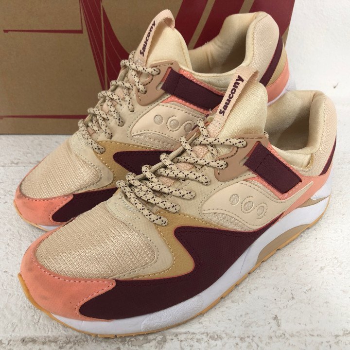 Saucony サッカニー 箱有 GRID 9000 グリッド 9000 S70077-55 スニーカー SIZE: US9 (27cm) ピンク MH632025110405拍卖