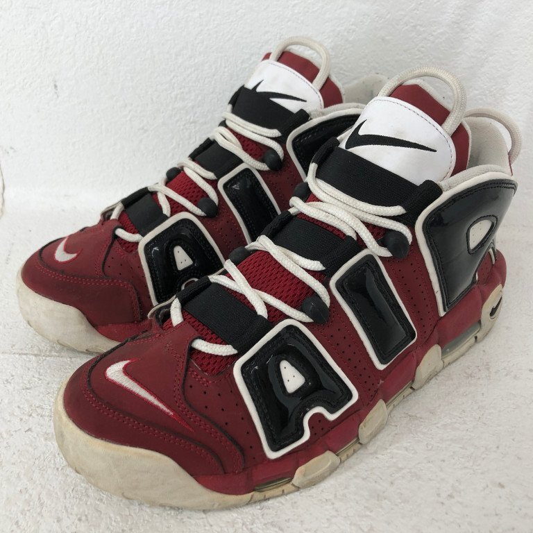 NIKE AIR MORE UPTEMPO 96 VARSITY ナイキ エア モア アップテンポ 96 スニーカー 921948-600 SIZE:27.5cm レッド/ホワイト MH632025103015拍卖
