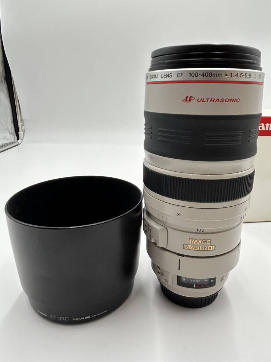 【中古品/現状品】 Canon キヤノン ZOOM LENS EF 100-400mm F4.5-5.6 L IS USM ズームレンズ 動作未確認 元箱/ケース付拍卖
