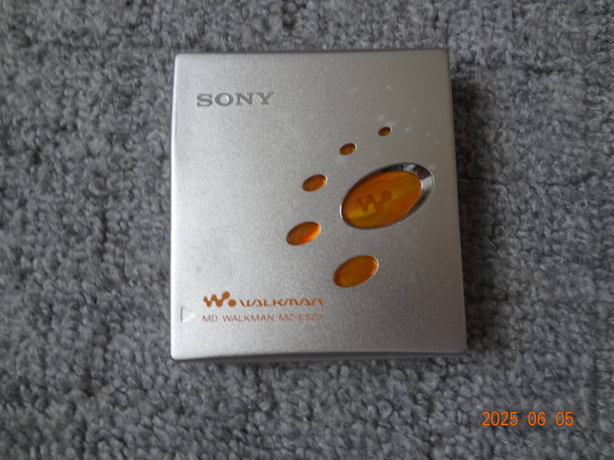 ソニー MDプレーヤー MDウォークマン MZ-E520 再生可 ジャンク品拍卖